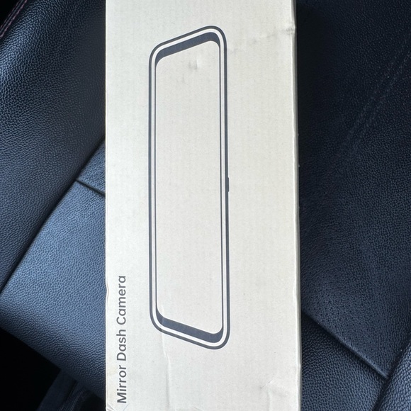 Blue Rearview Mirror Dash Cam - Picture 3 of 6